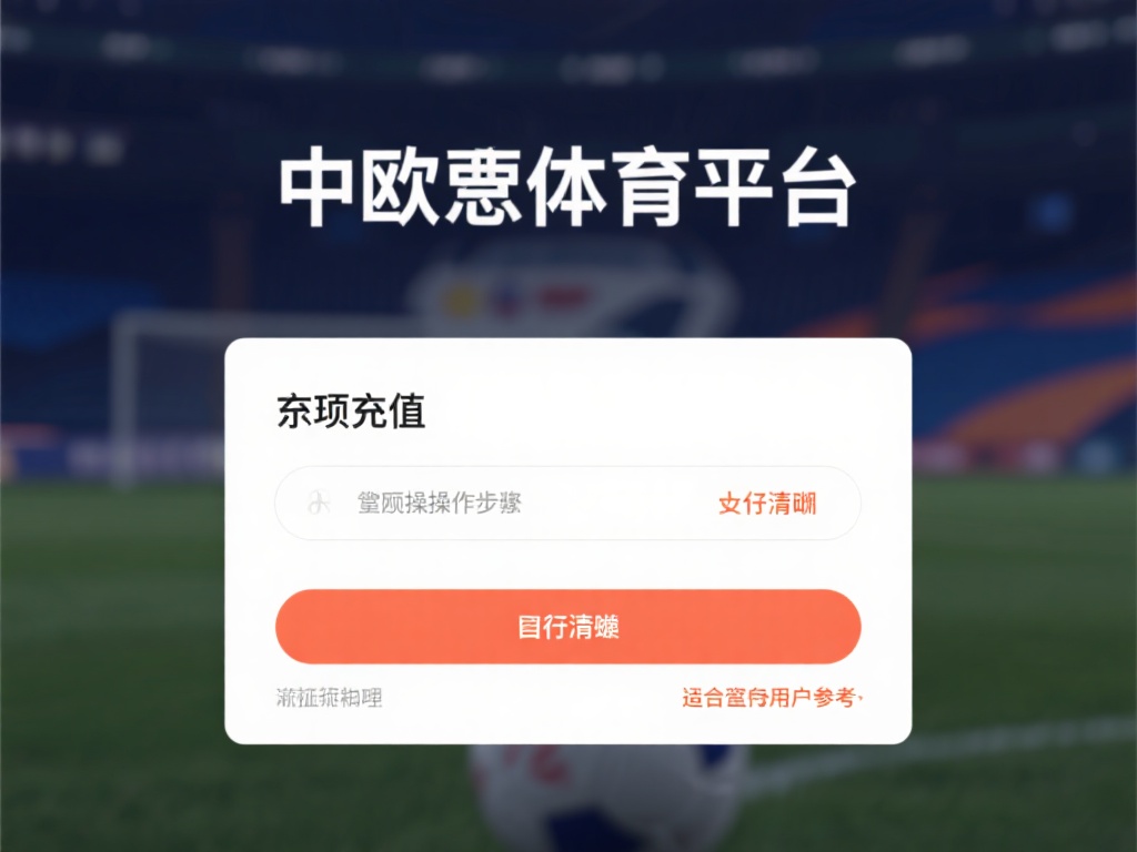 想要在中欧体育平台顺利完成充值，掌握正确的操作步骤